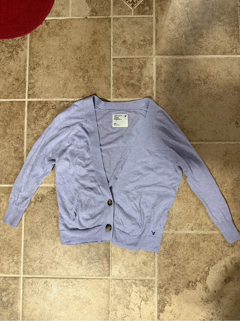 American Eagle Outfitters V-Neck Button Cardigan
